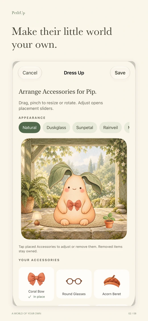 PetItUp - Little Companions screenshot 2