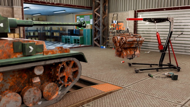 Tank Mechanic Simulater Games