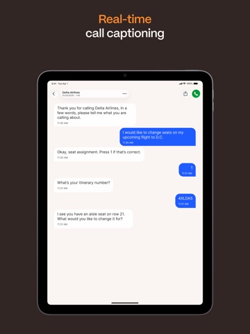 Rylo: Live Call Captioning ipad screenshot 4