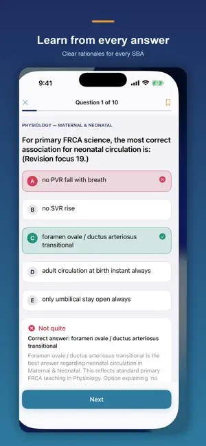 FRCA Primary Prep screenshot 2