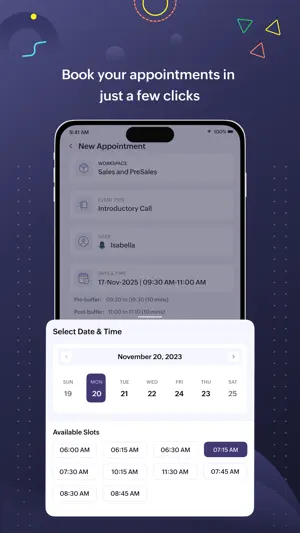 Zoho Bookings screenshot 1