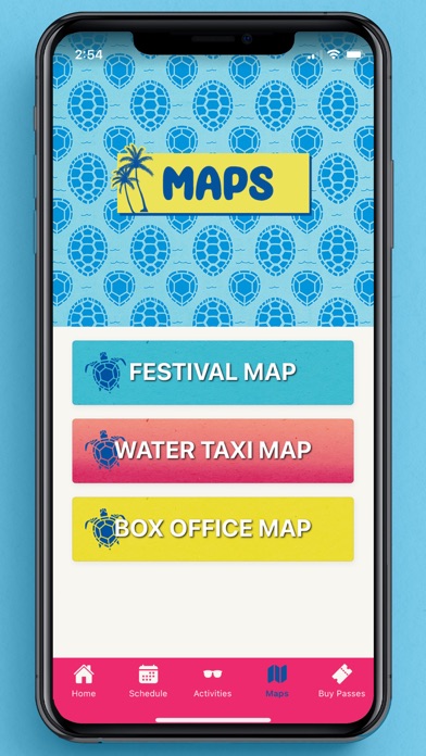Tortuga Festival App Screenshot