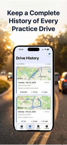 Indiana Drive Log iPhone screenshot