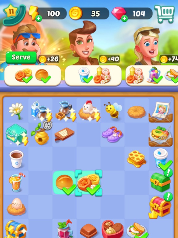 Mergetopia: Dragons & Story iPad screenshot 5 - Games app