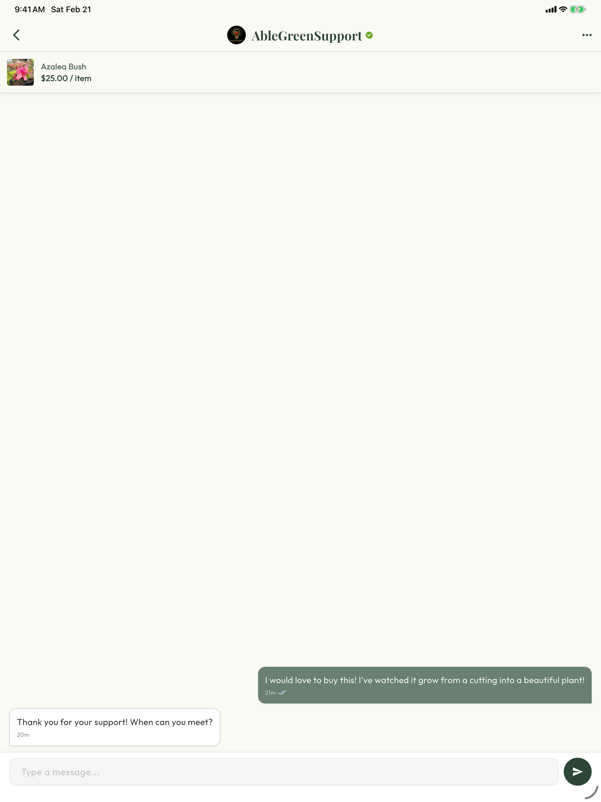 ABLE: Green