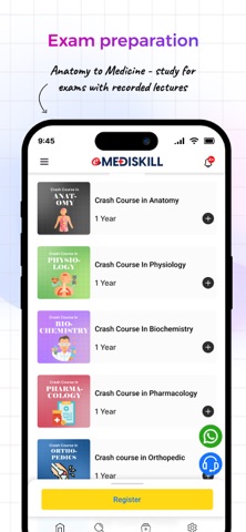 eMediSkill - Medical Courses iPhone screenshot