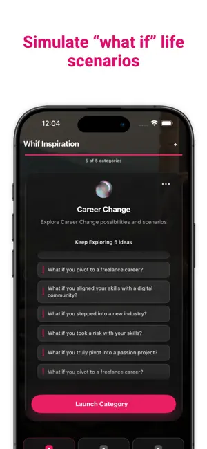 Whif AI - Simulate Your Future screenshot 2