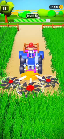 Field Journey Mowing Simulator iPhone screenshot