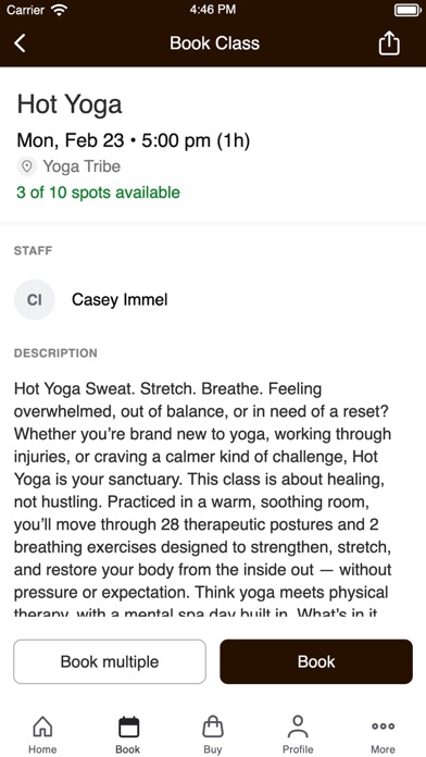 Screenshot #3 pour Yoga Tribe