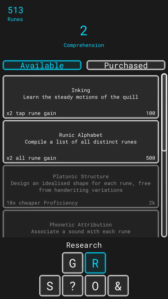 #3. Grimoire Incremental (iOS) 由: Graham Goldstein