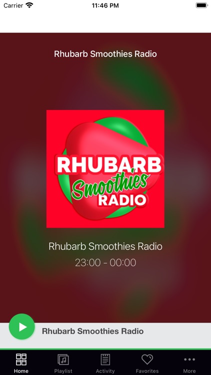 Rhubarb Smoothies Radio