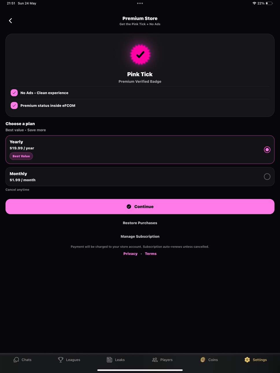 iPad screenshot