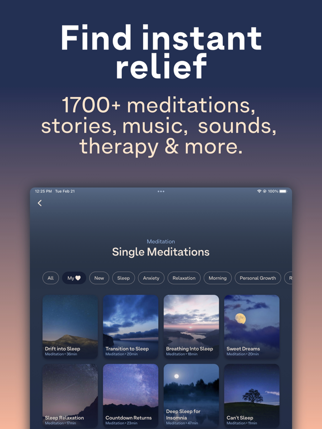 ‎Breethe: Sleep & Meditation Screenshot