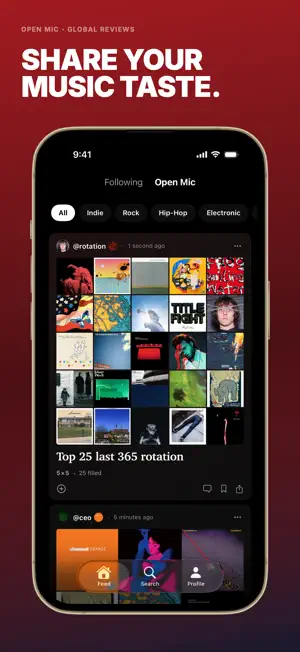 Rate and Rank Music: Rotation screenshot 2