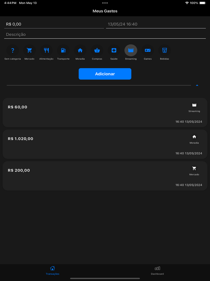 My Expenses Personal Finances