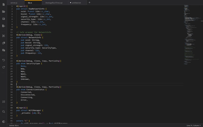 Notepad-X app screenshot 2