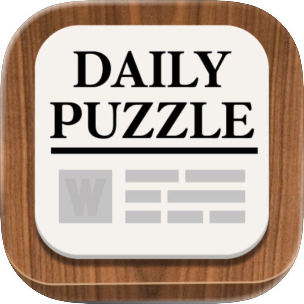 Apple App Store cover for The Daily Puzzle