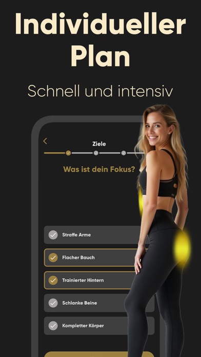 Programm 21: Workouts zuhause iPhone screenshot 7 - Health & Fitness app
