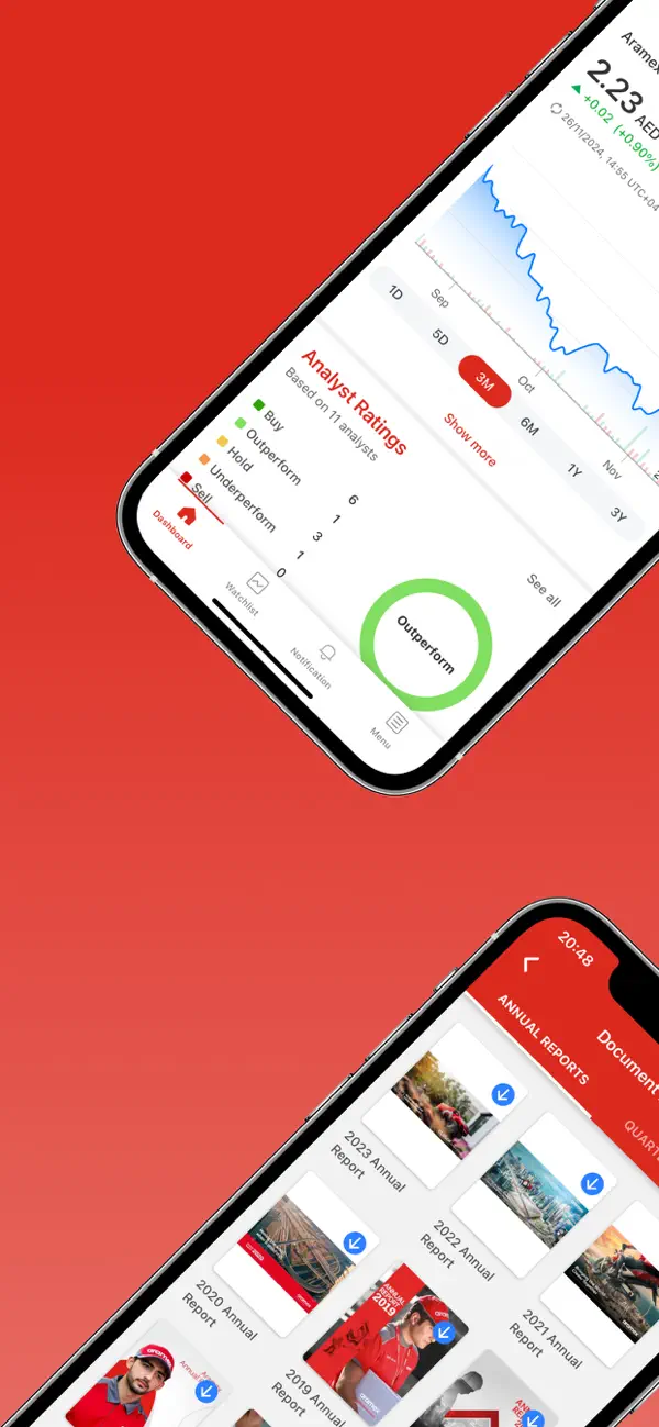 Screenshot #1 pour Aramex IR