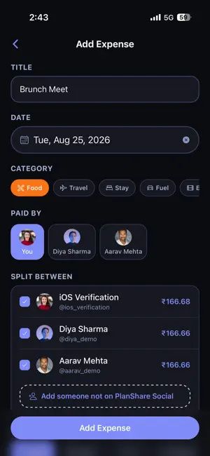 PlanShare Social screenshot 3