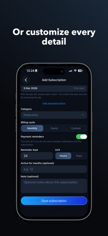 Submio iPhone screenshot