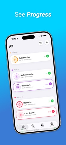 Objectify - Track Goals Screenshot 2 of 8