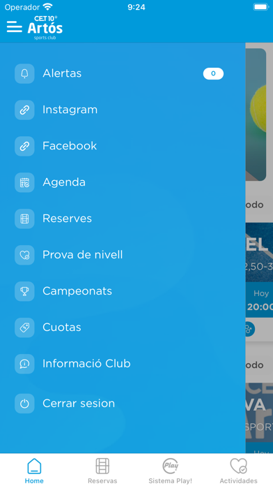 Artos Sports Club Screenshot