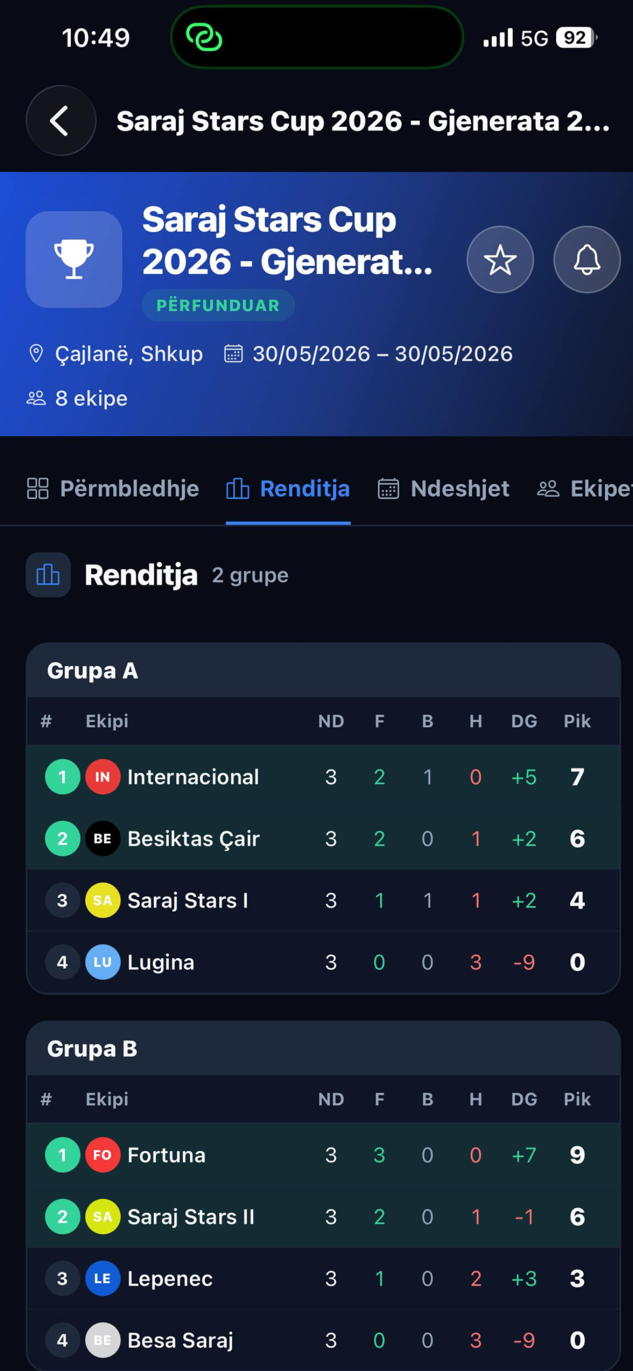 Futsal Pro - Tournaments screenshot 3