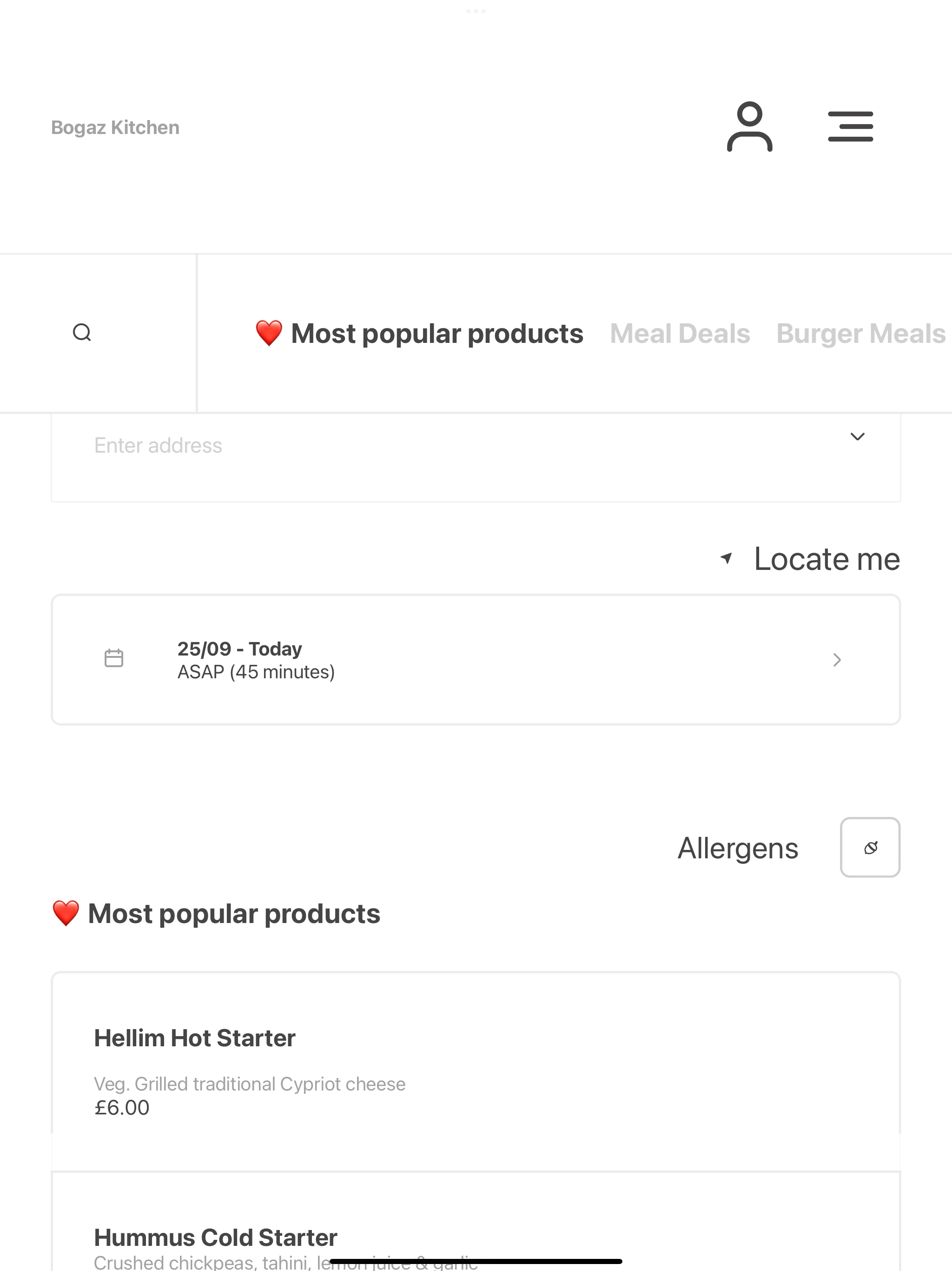 Bogaz Kitchen UK screenshot 7