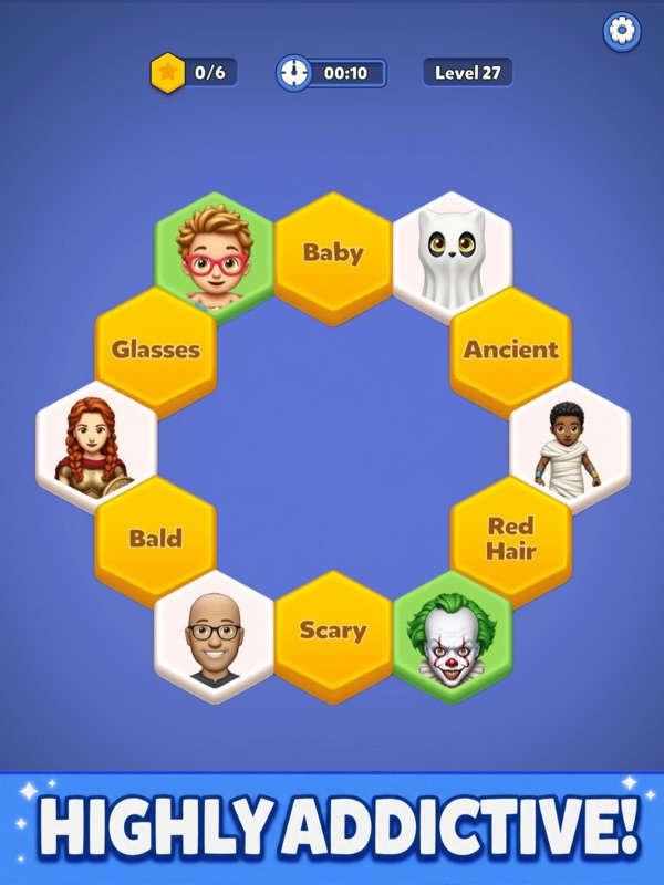 HexMoji - Logic Associations screenshot 8
