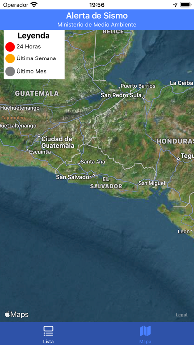 Alerta de Sismo Screenshot