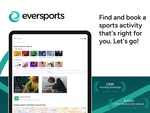 EVERSPORTS Book & Find Sportsのおすすめ画像1