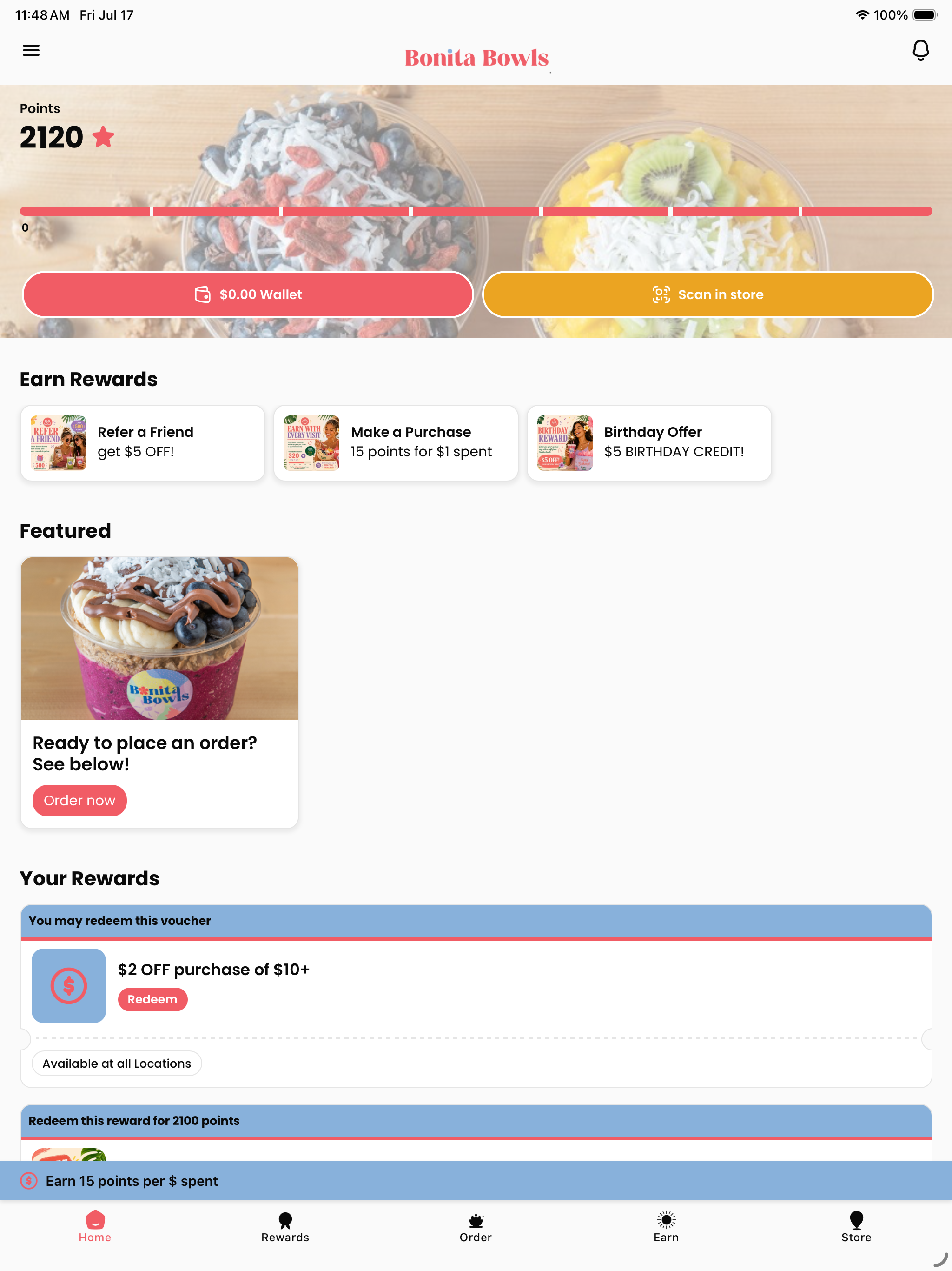 Bonita Bowls screenshot 8