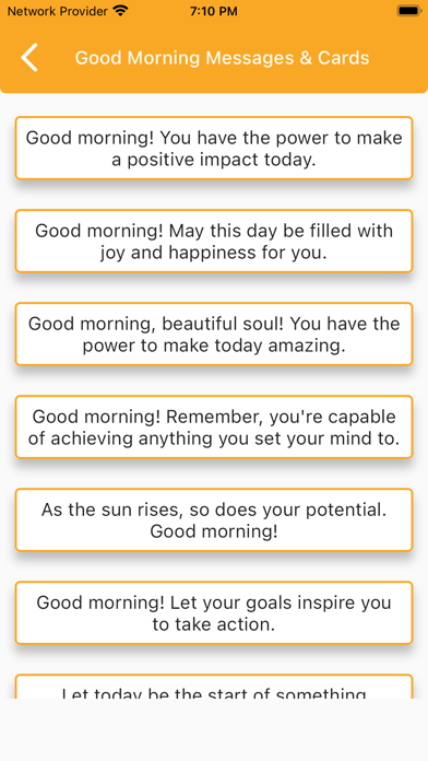 Good Morning Messages & Cards Screenshot