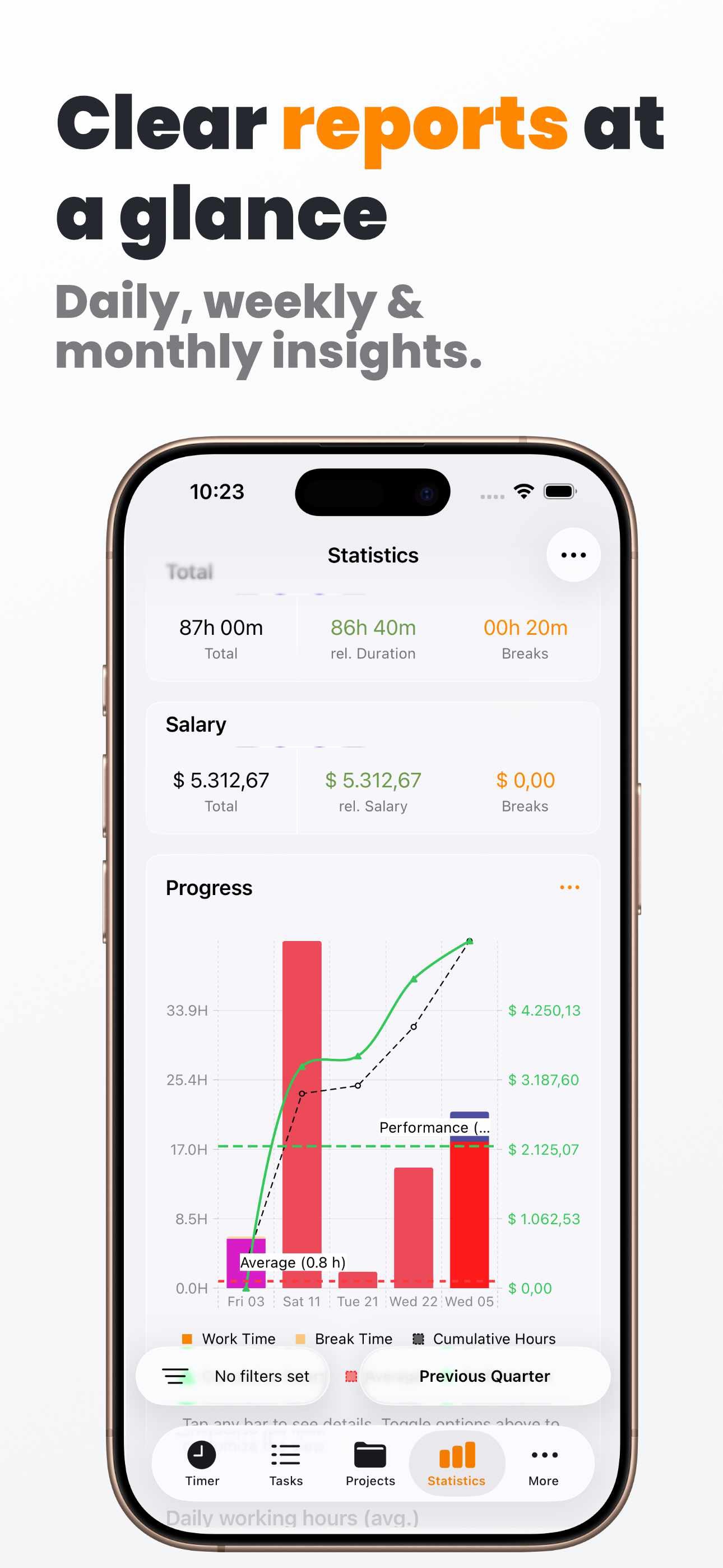Timesheet IO - Time Tracker screenshot 4