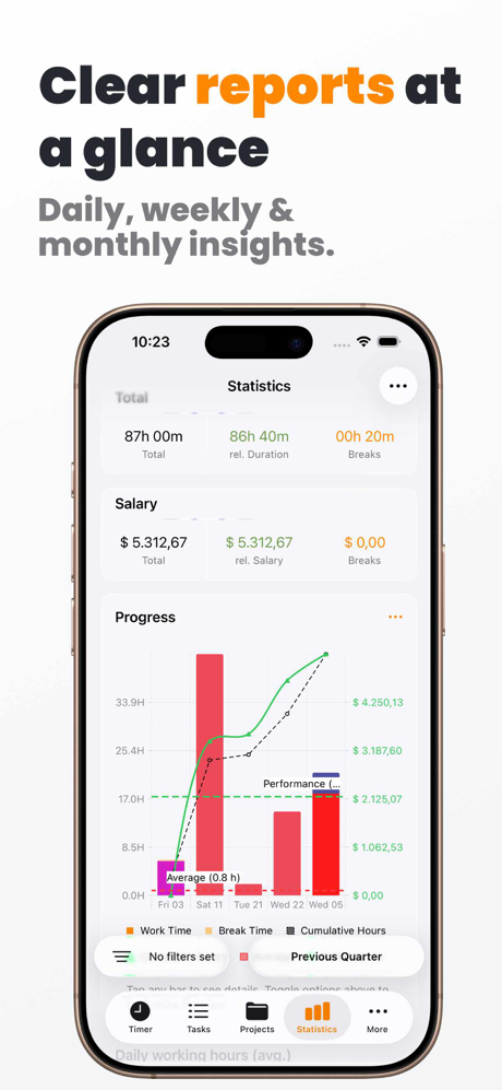 Timesheet IO - Time Tracker screenshot 4