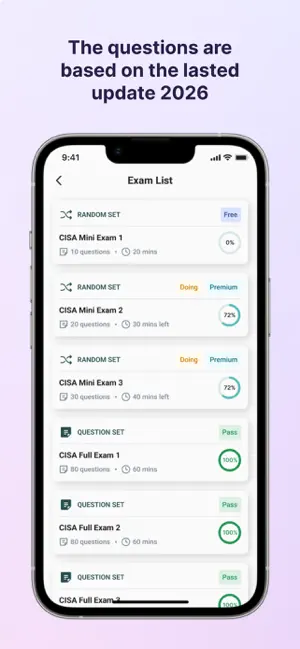 CISA Exam Simulator screenshot 3