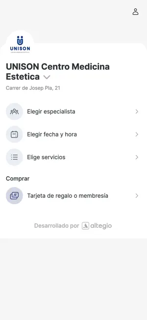 Unison Centro Estetica screenshot 2