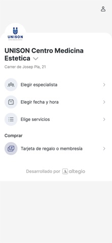Unison Centro Estetica screenshot