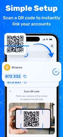 Authenticator: AuthSnap iPhone screenshot