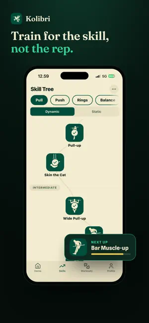 Kolibri: Calisthenics Workout screenshot 1