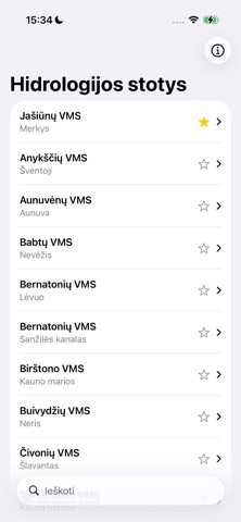 vanduo-lt screenshot