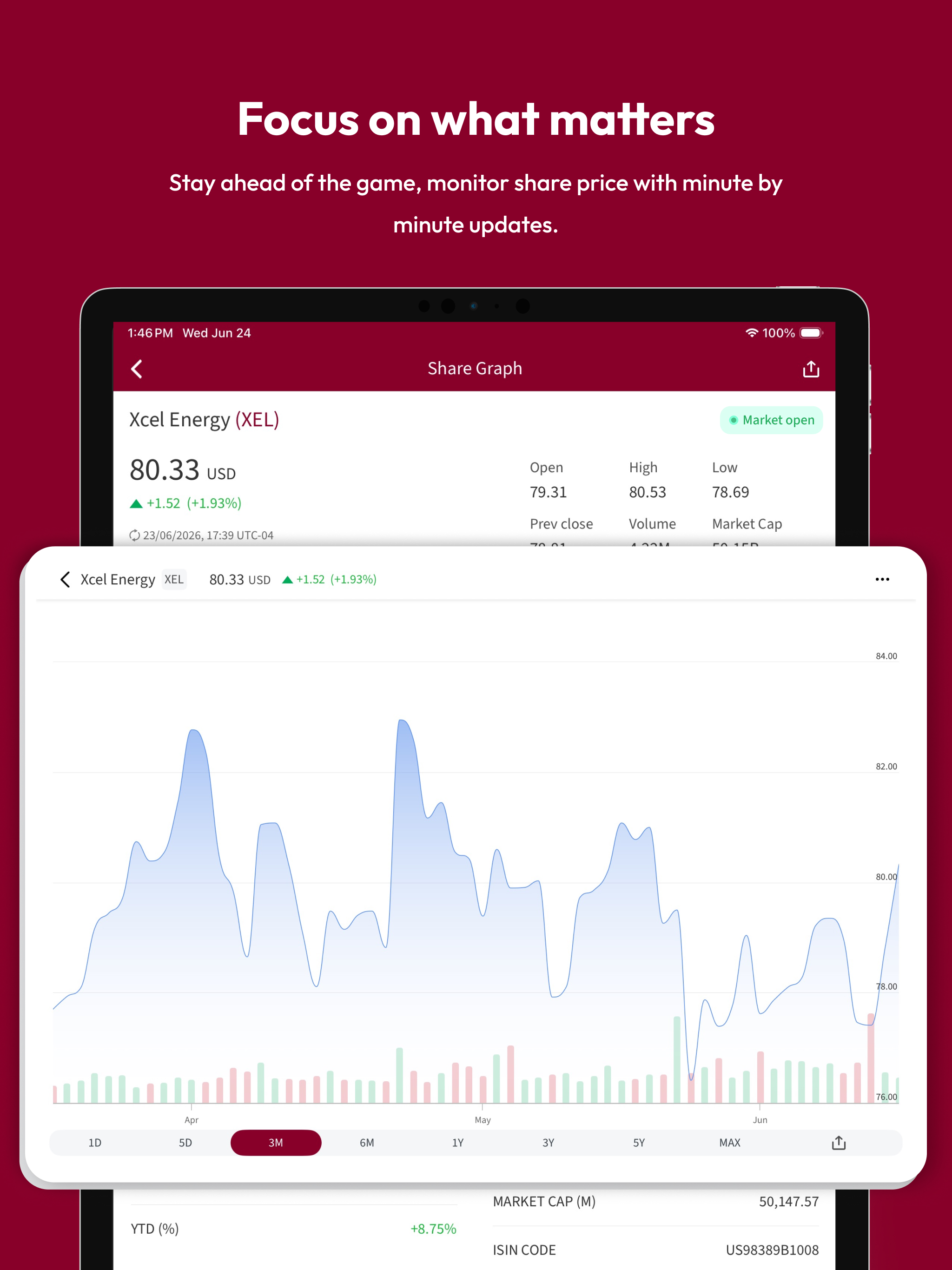 Xcel Energy Investor Relations screenshot 9