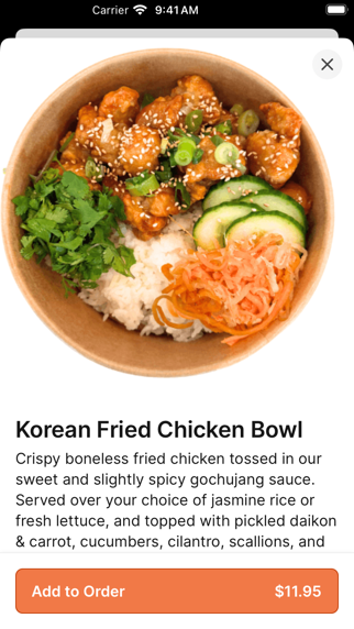 Daikon Carrot iPhone screenshot 3 - Food & Drink app