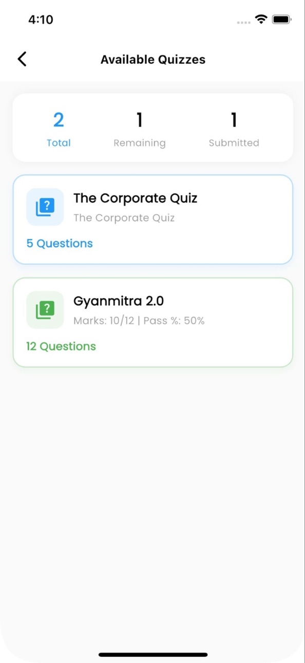 iPhone screenshot