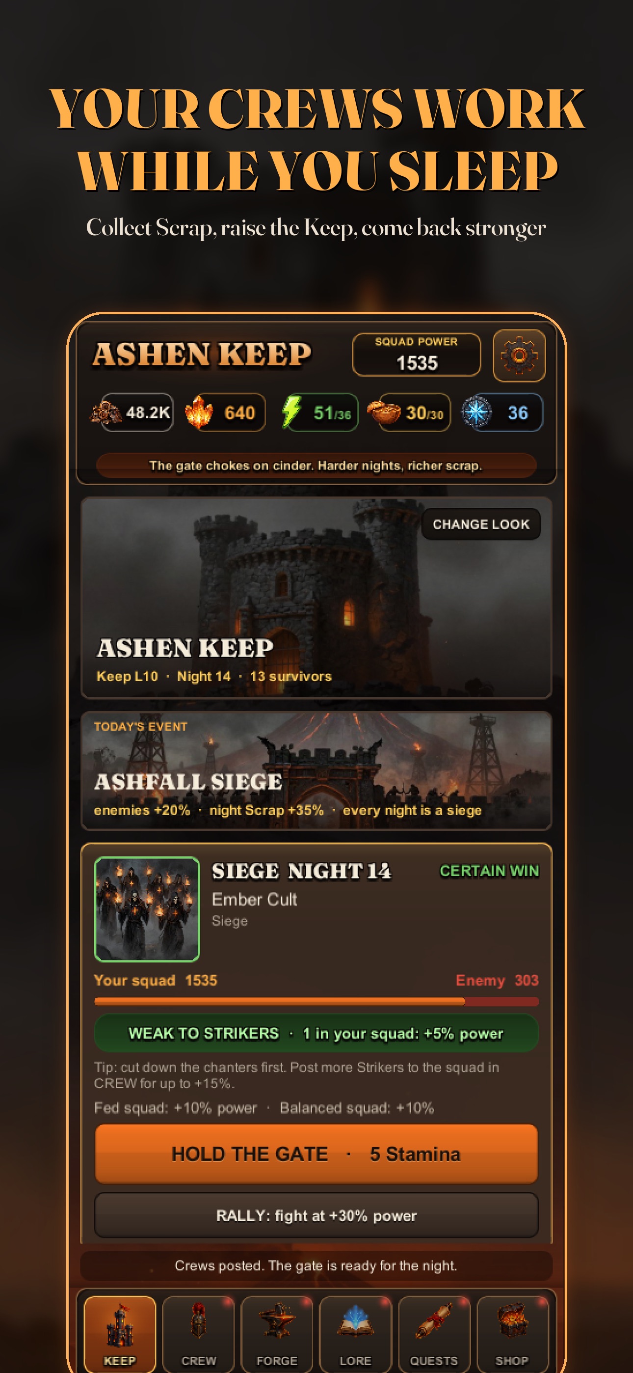 Screenshot 2 of Ashen Keep