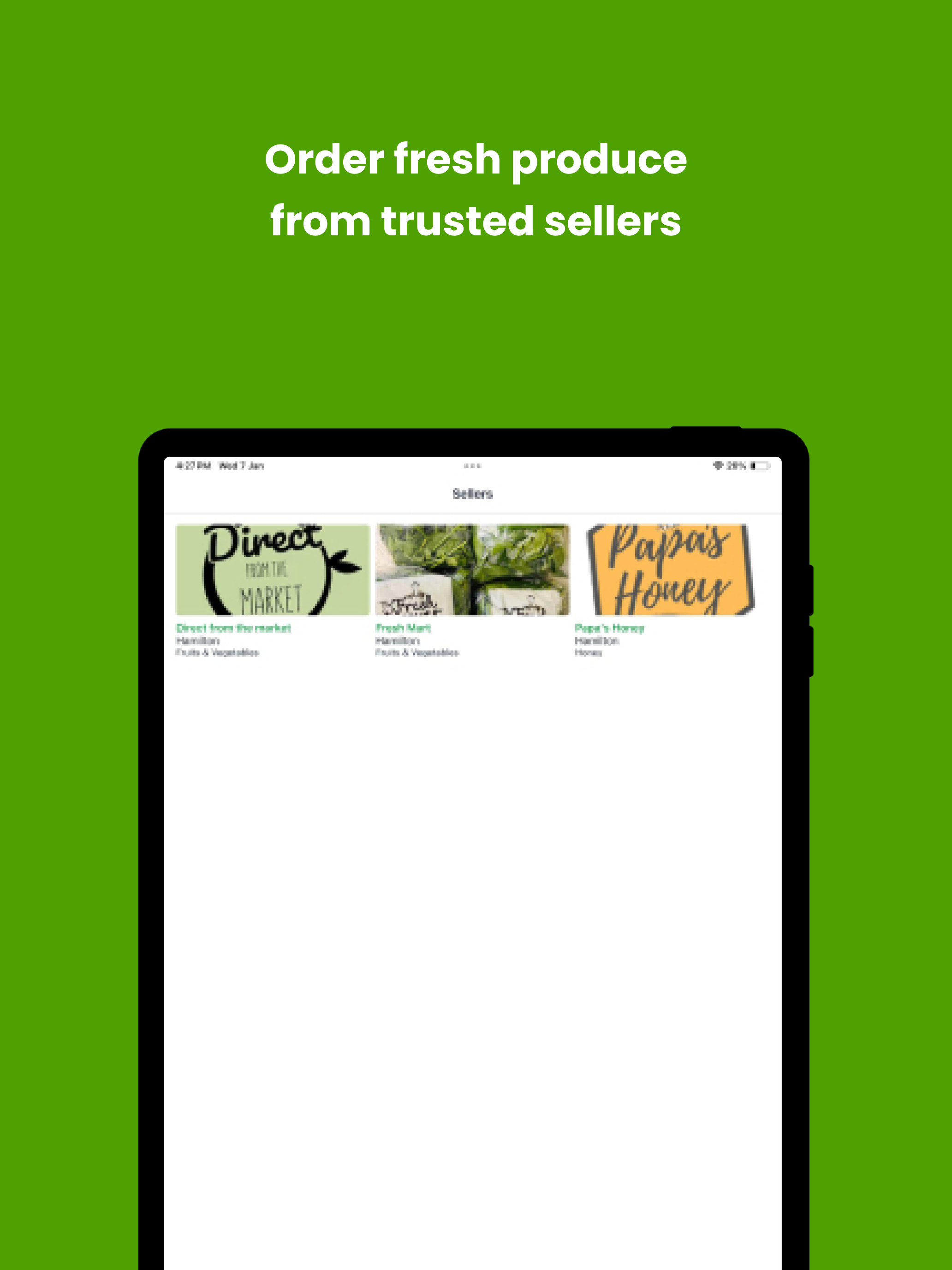 Green Whanau: Fresh Produce