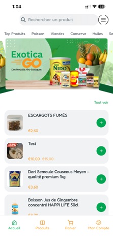 ExoticaGo screenshot