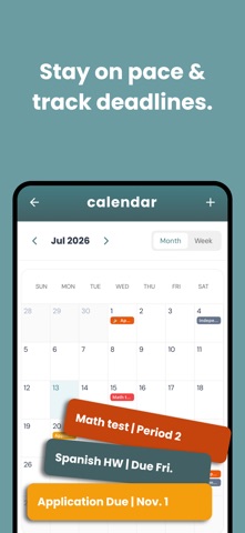AppApp: No-Stress College Prep iPhone screenshot