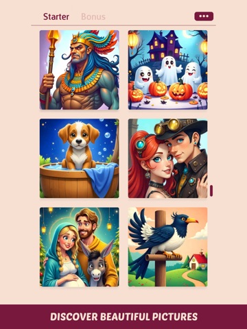 Art Tiles - Jigsaw Puzzles iPad screenshot